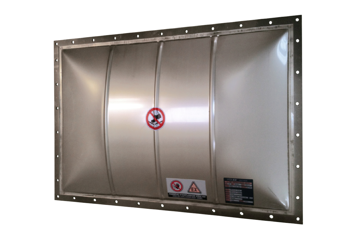 VIGILEX High Vacuum Domed Explosion Vent Panel EV-VD-HV