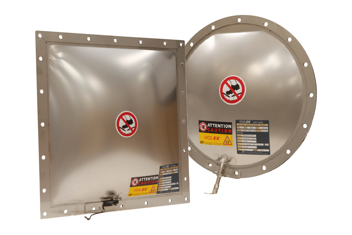 VIGILEX Domed Explosion Vent Panel EV-VD
