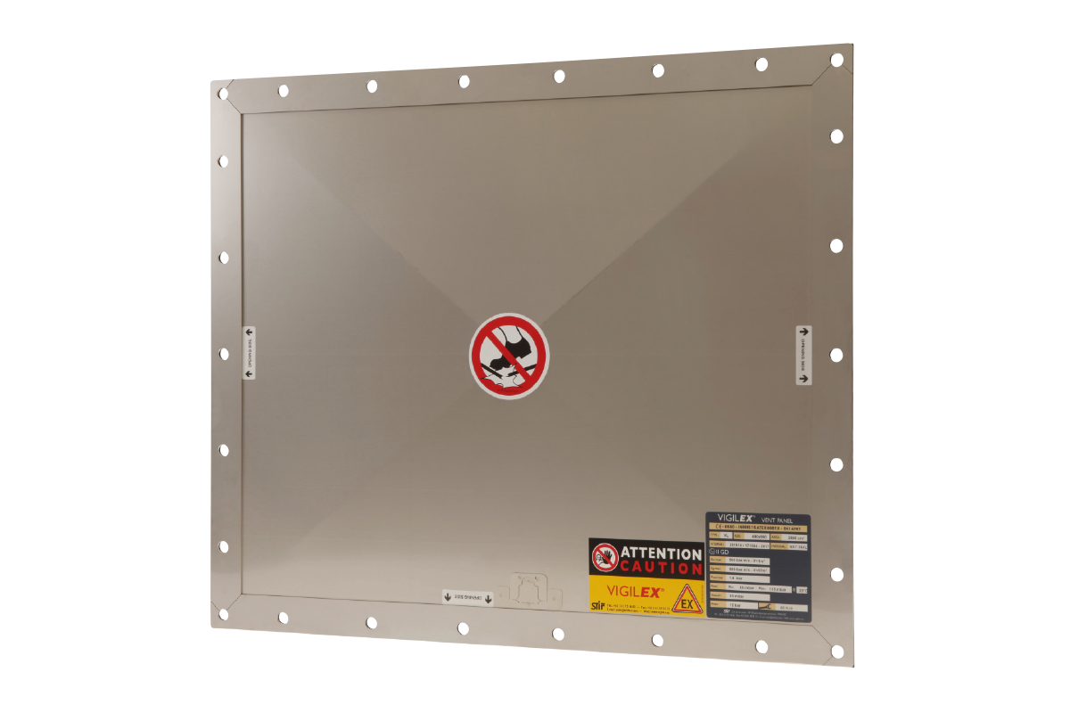 VIGILEX Flat Explosion Vent Panel EV-VL